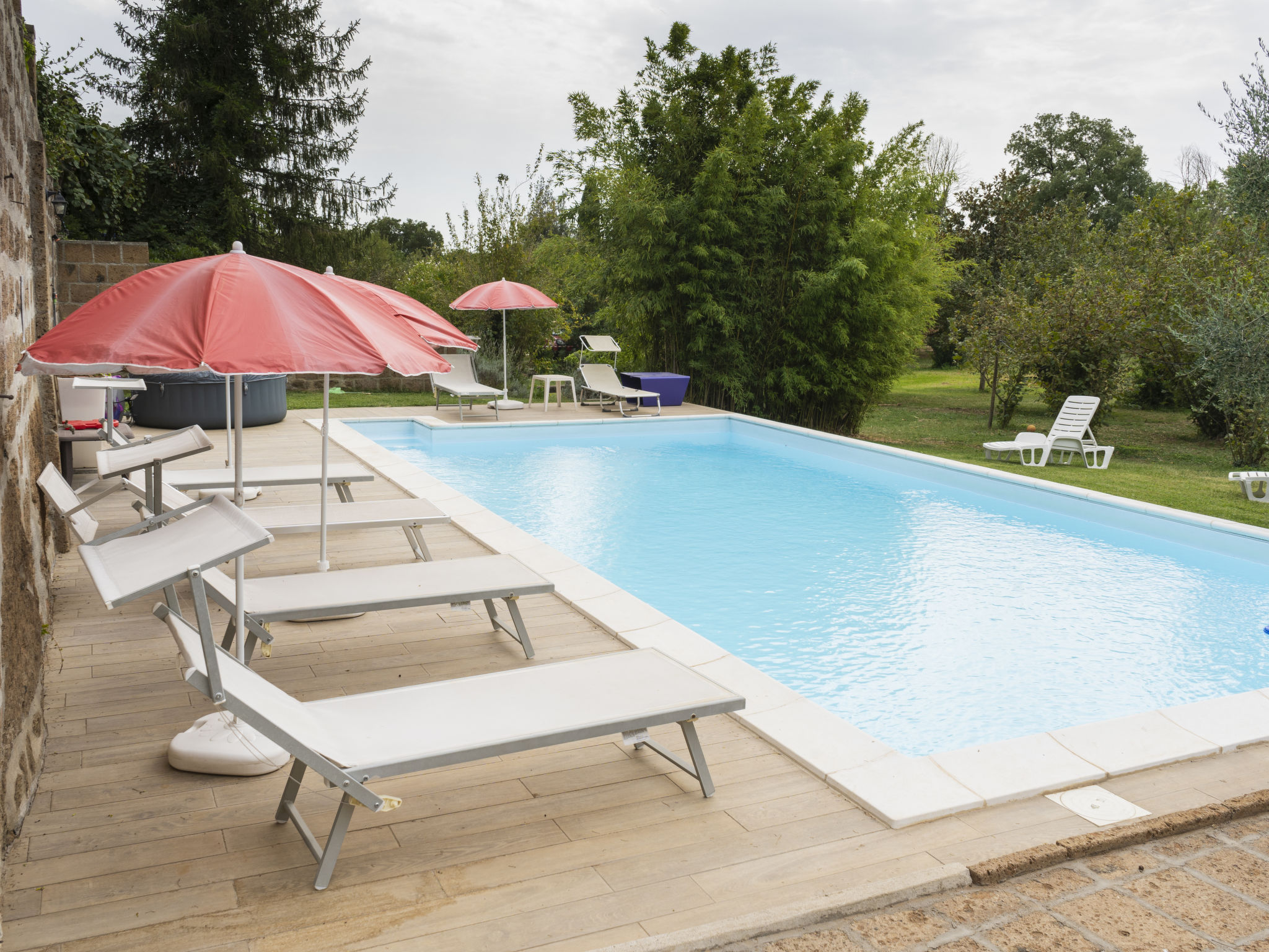 Foto 2 - Appartamento con 3 camere da letto a Corchiano con piscina e vista sulle montagne