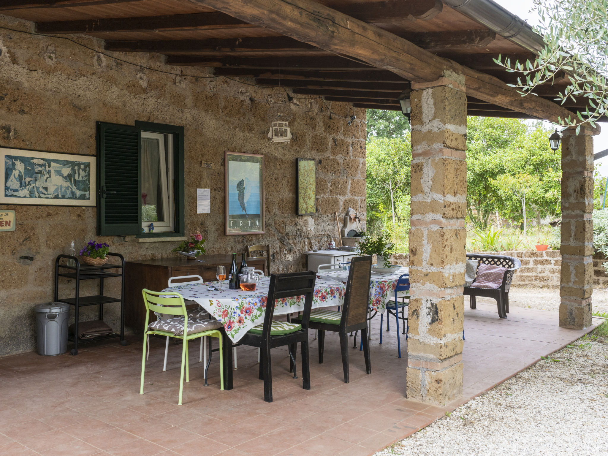 Foto 3 - Apartamento de 3 quartos em Corchiano com piscina e vista para a montanha