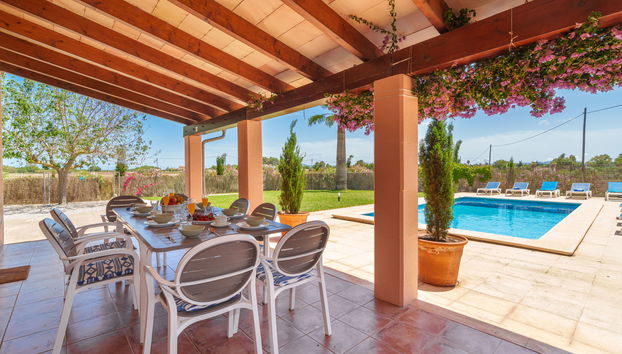 Casa de 5 quartos em Muro com piscina privada e jardim - Foto 4