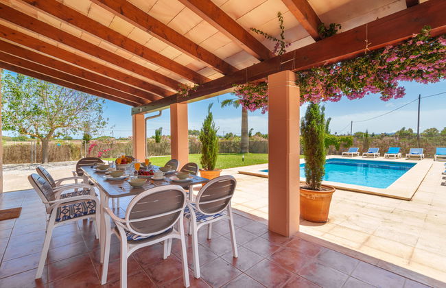 Casa de 5 quartos em Muro com piscina privada e jardim - Foto 4