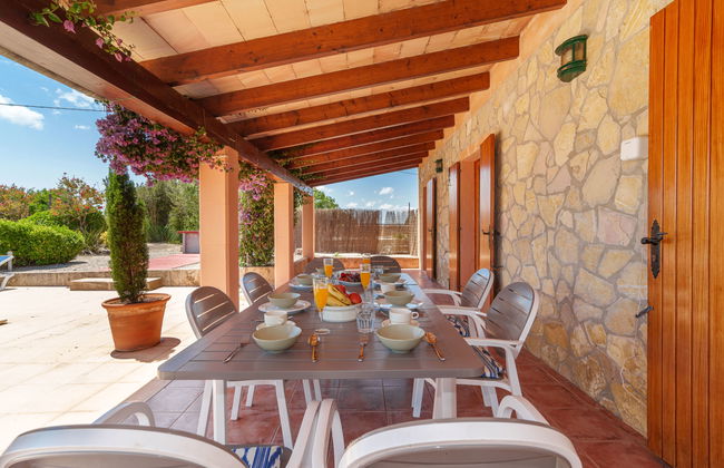 Casa de 5 quartos em Muro com piscina privada e jardim - Foto 28