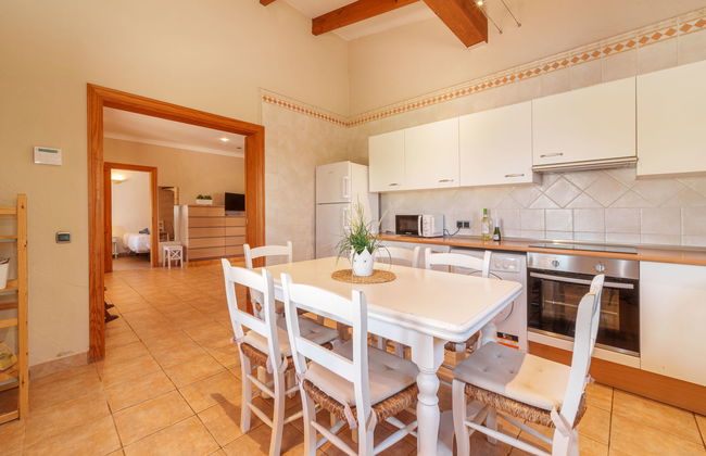 Casa de 5 quartos em Muro com piscina privada e jardim - Foto 10