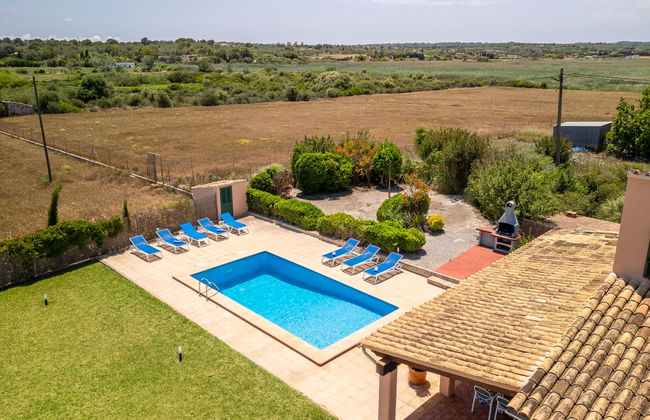 Casa de 5 quartos em Muro com piscina privada e jardim - Foto 31