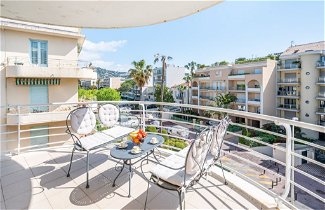 Photo 1 - Appartement de 2 chambres à Cannes avec terrasse et vues à la mer