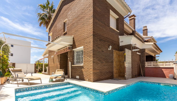 Foto 1 - Casa de 3 habitaciones en Torredembarra con piscina privada y vistas al mar