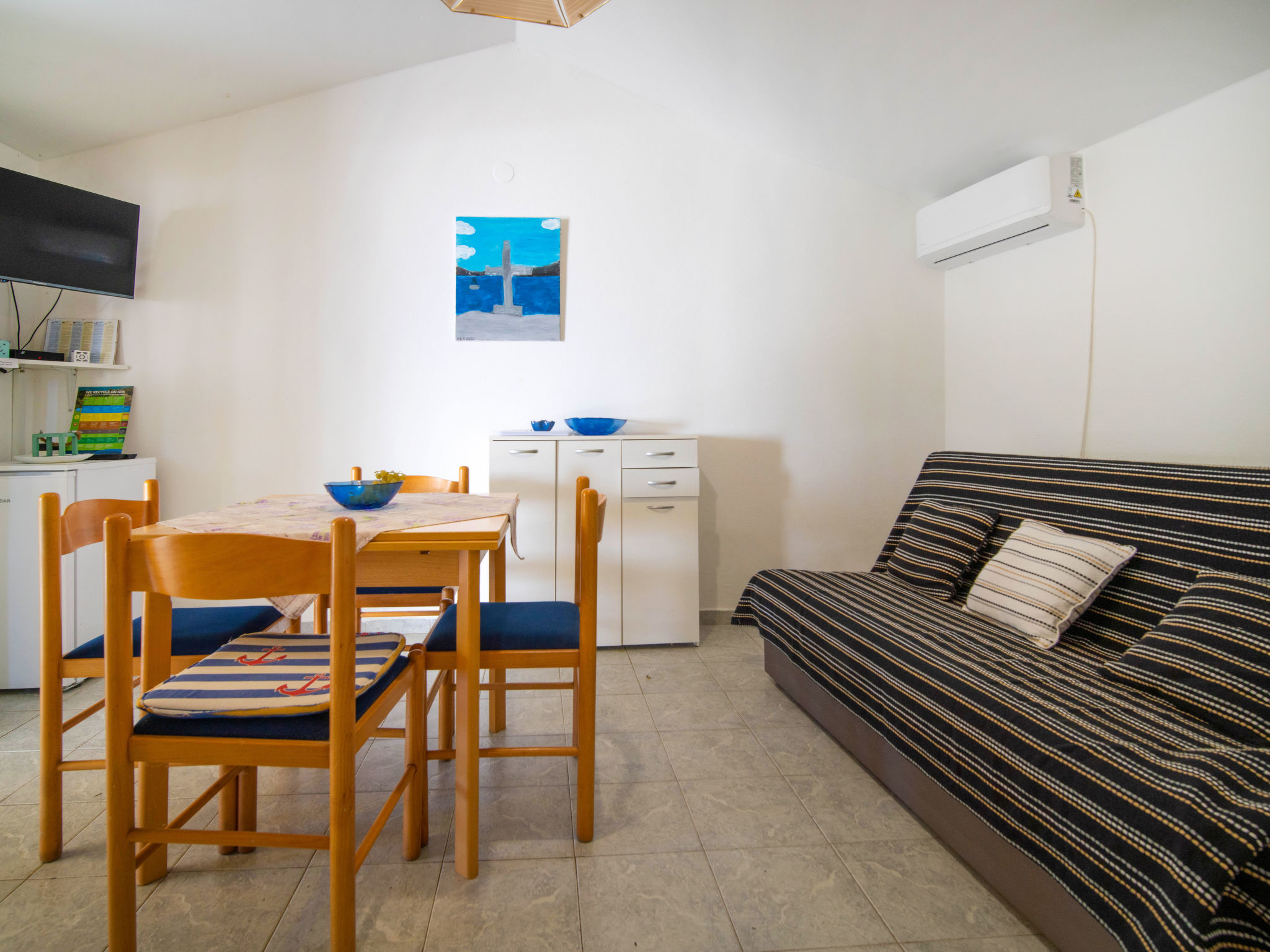 Foto 4 - Apartamento de 1 quarto em Punat com terraço