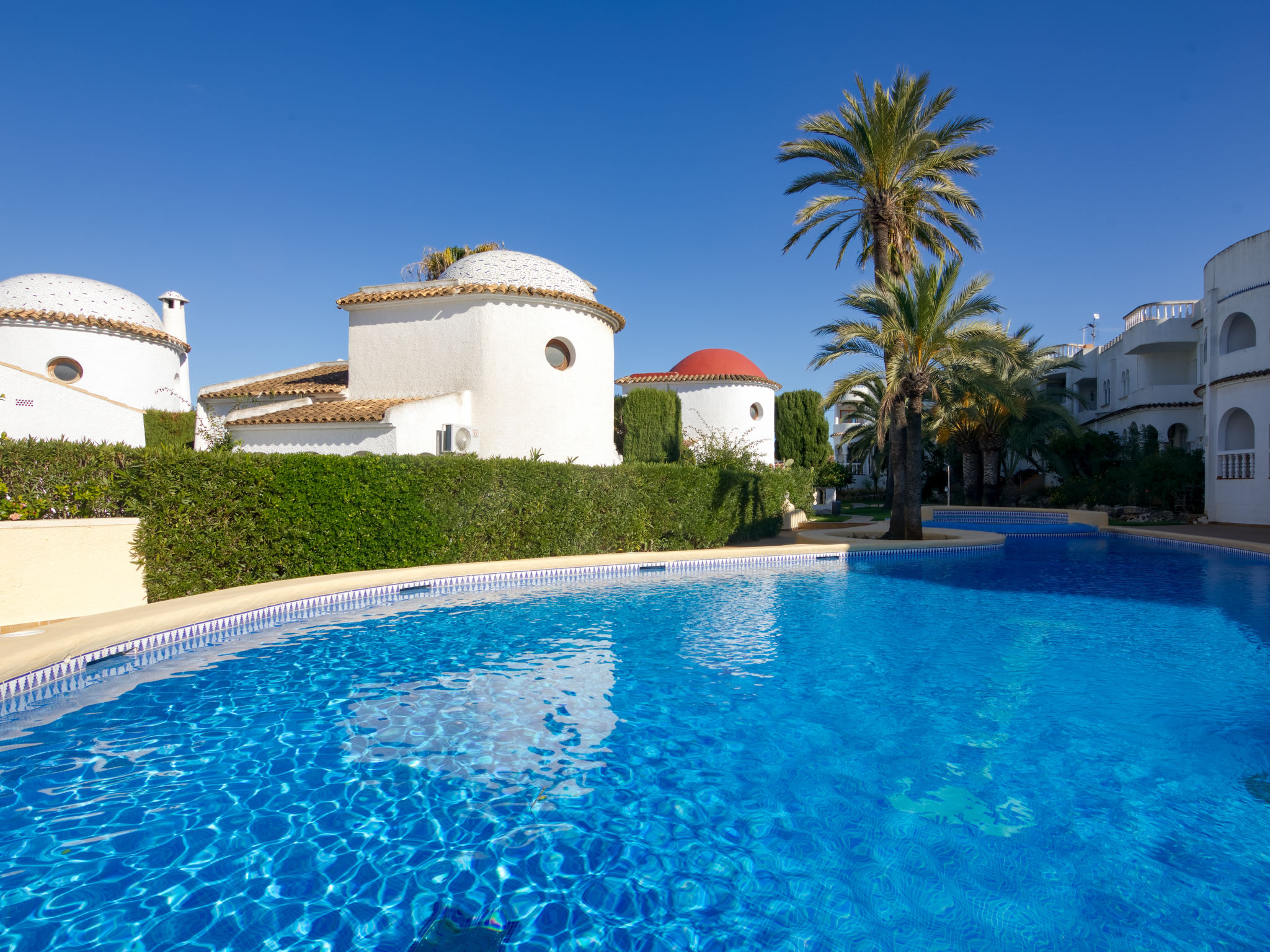 Foto 1 - Casa de 2 habitaciones en Dénia con piscina y jardín