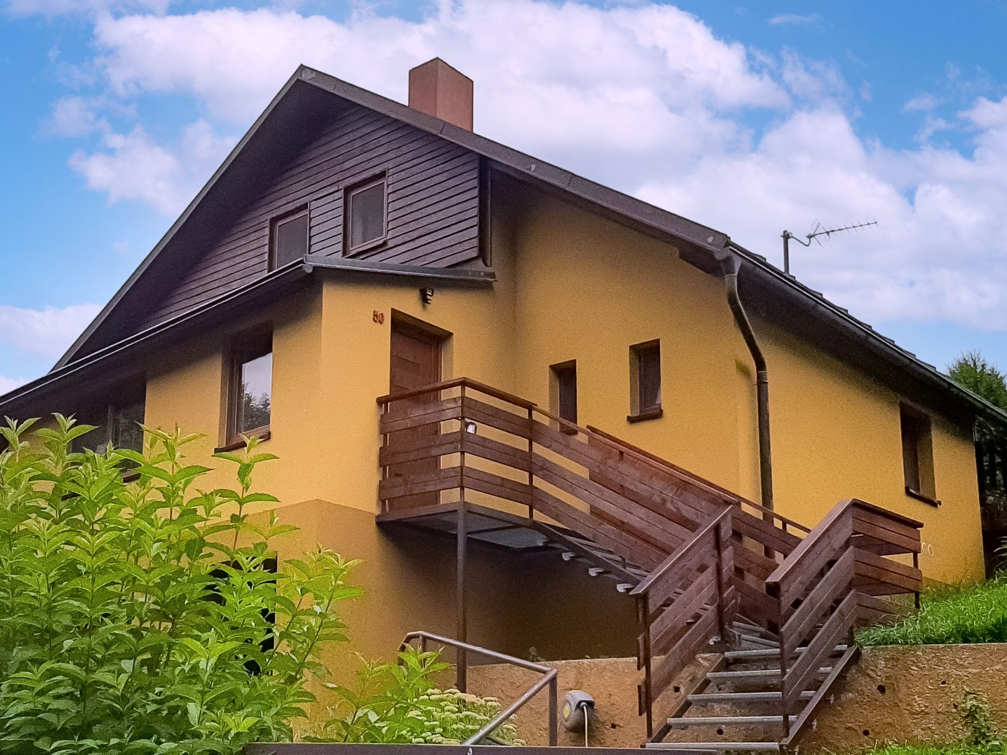 Foto 1 - Casa de 3 quartos em Staré Buky com piscina privada e terraço