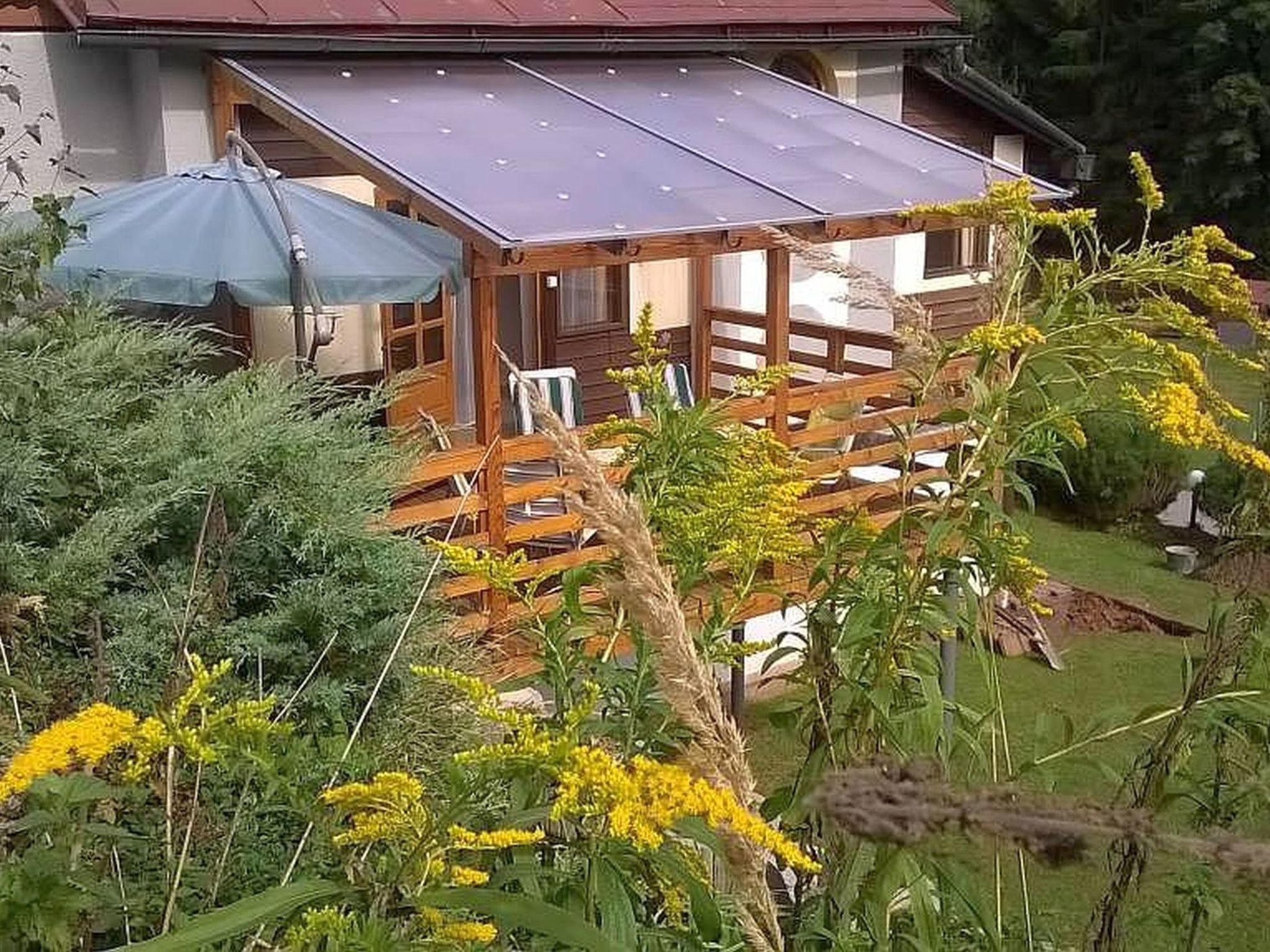 Foto 30 - Casa de 3 quartos em Staré Buky com piscina privada e terraço