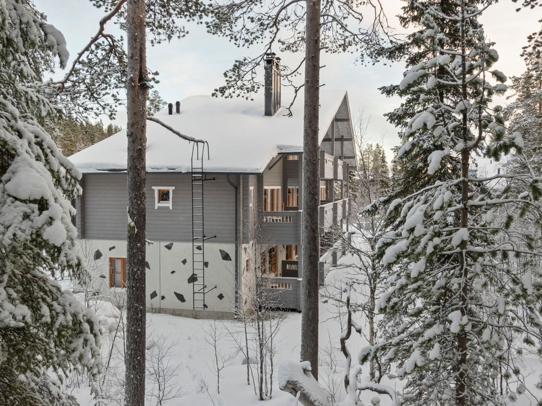 Foto 5 - Haus mit 2 Schlafzimmern in Kittilä mit sauna und blick auf die berge