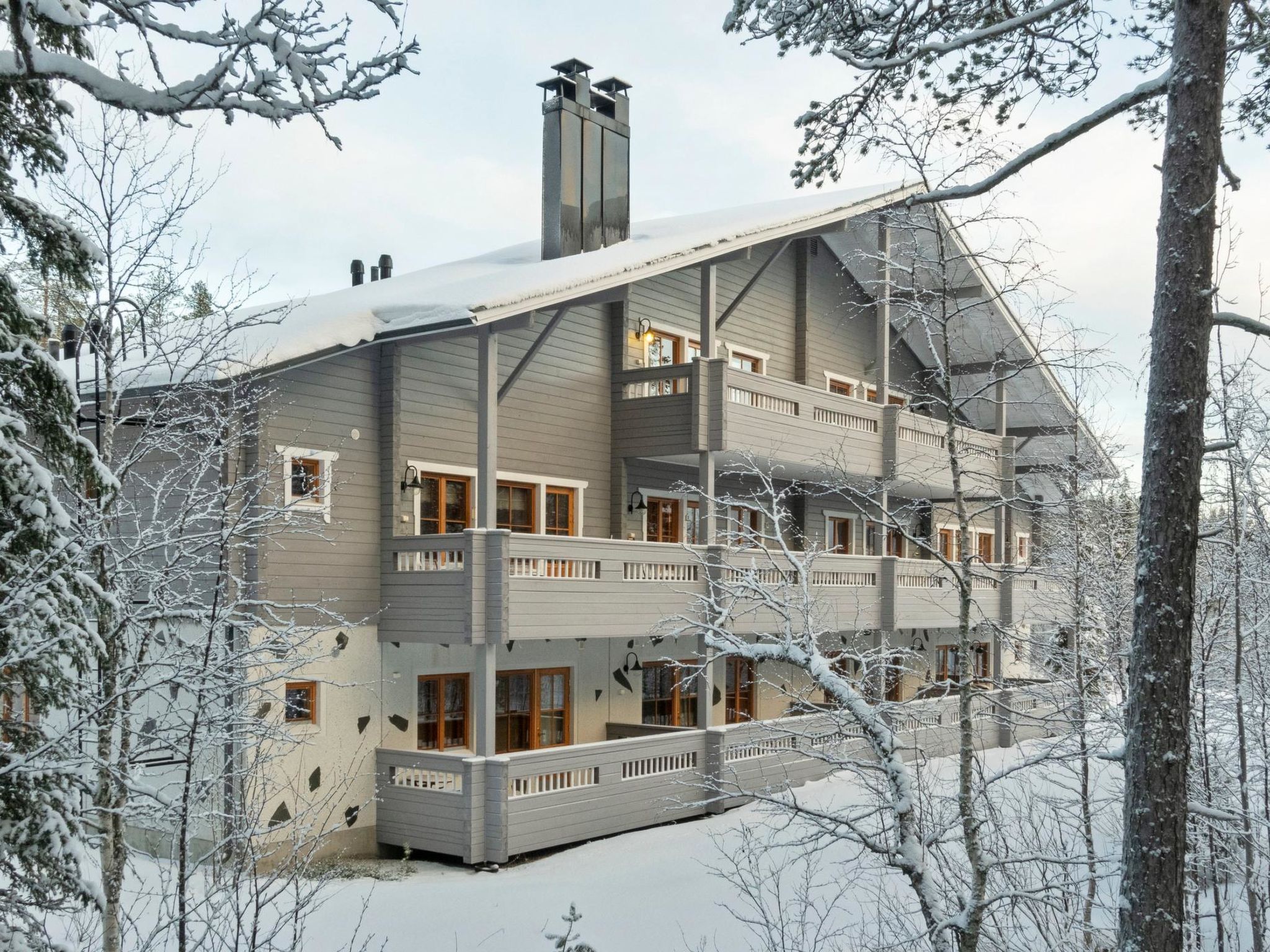 Foto 1 - Haus mit 2 Schlafzimmern in Kittilä mit sauna und blick auf die berge