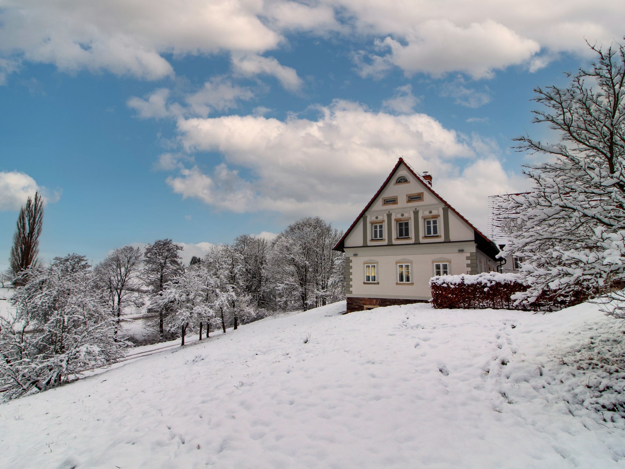 Foto 30 - Casa de 3 quartos em Šonov com piscina privada e jardim