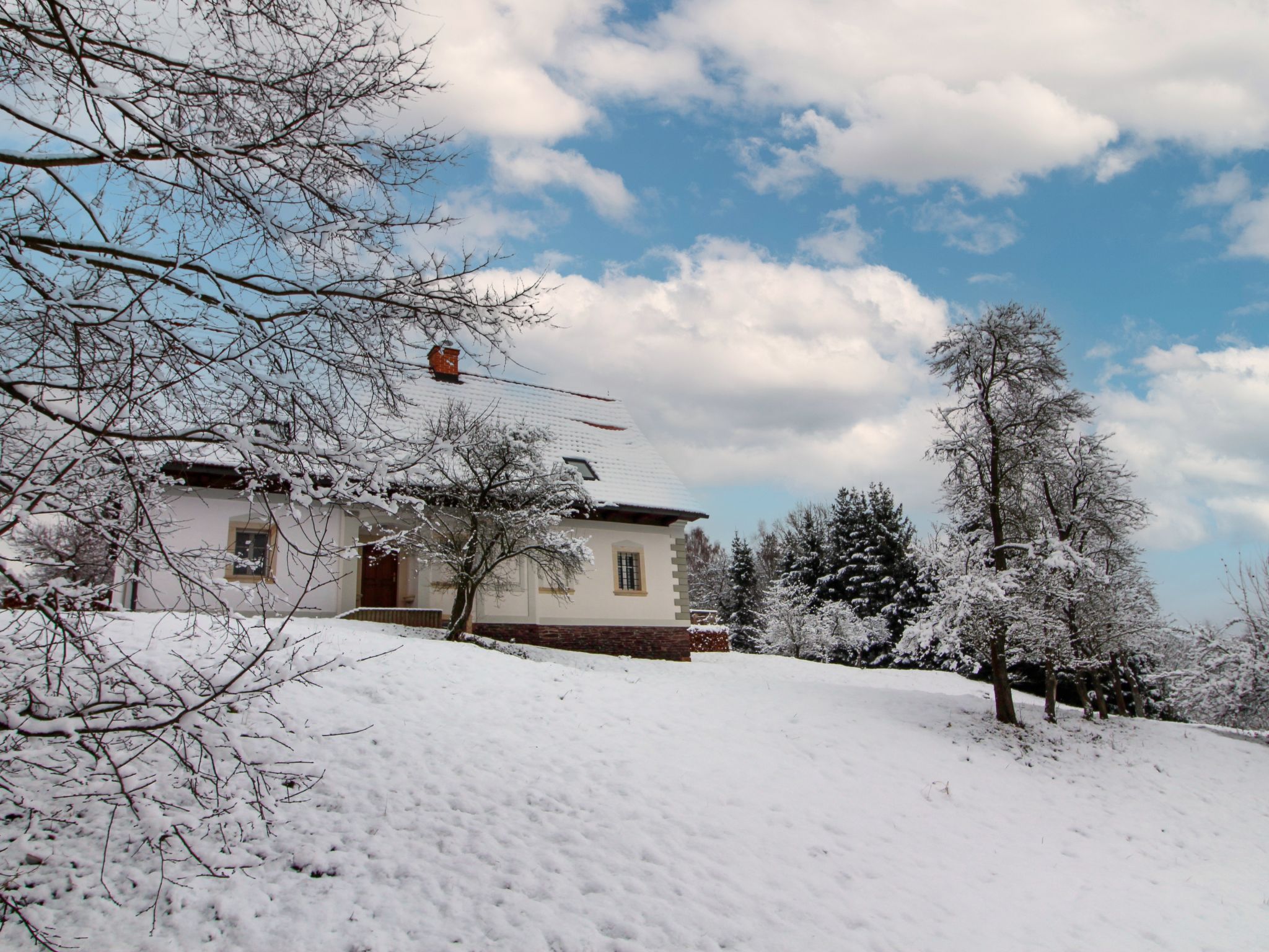 Foto 36 - Casa con 3 camere da letto a Šonov con piscina privata e giardino