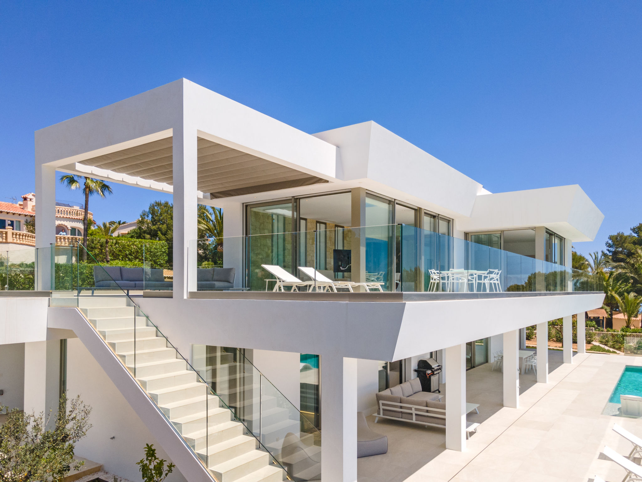 Photo 3 - Maison de 6 chambres à Jávea avec piscine privée et vues à la mer