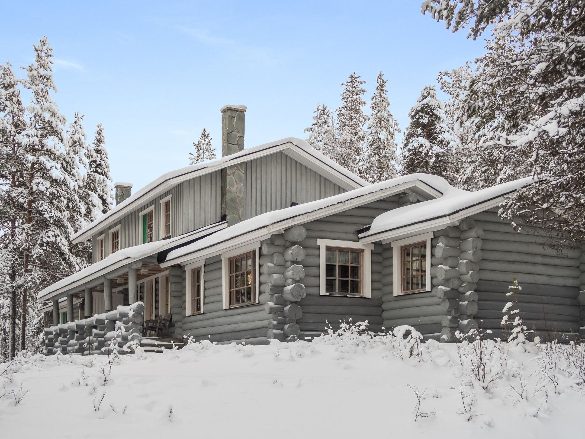Foto 1 - Haus mit 5 Schlafzimmern in Kuusamo mit sauna und blick auf die berge