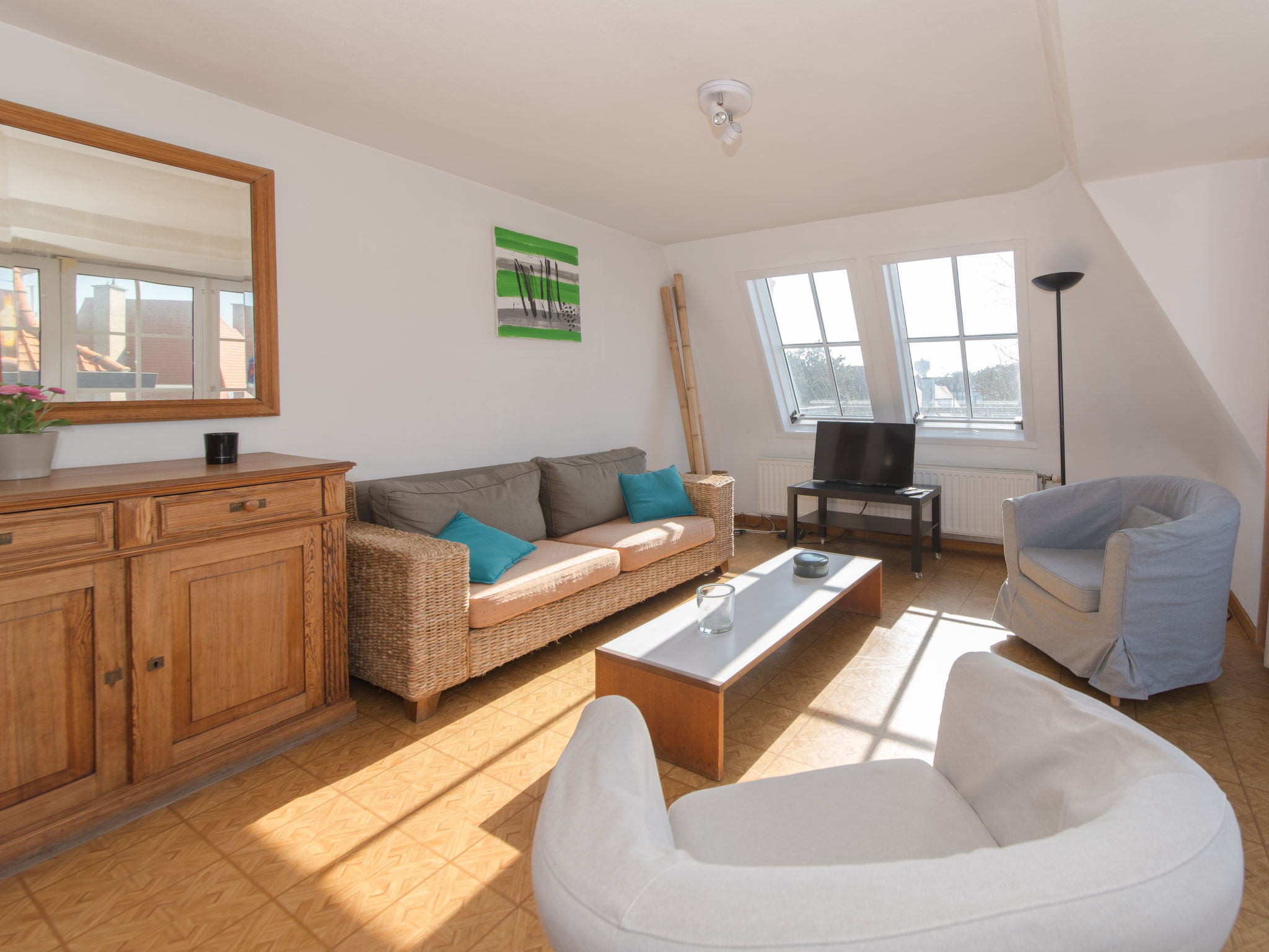 Foto 2 - Apartamento de 2 habitaciones en De Haan con vistas al mar