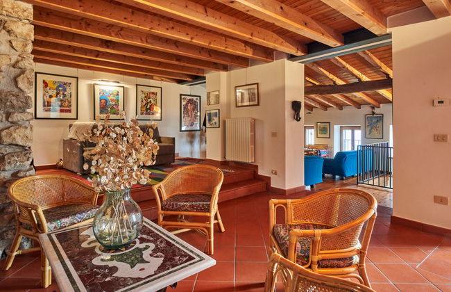 Casa de 5 quartos em Caprino Veronese com jardim e terraço - Foto 4