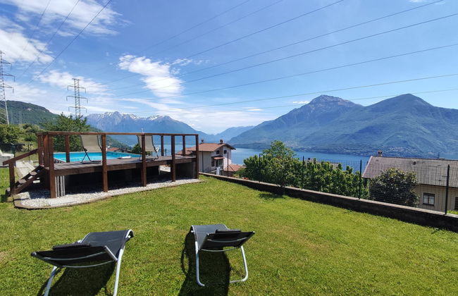 Apartamento de 2 quartos em Stazzona com piscina e jardim - Foto 24