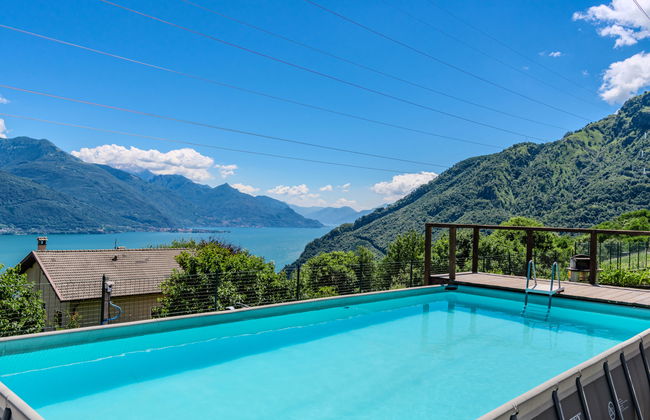 Apartamento de 2 quartos em Stazzona com piscina e jardim - Foto 20