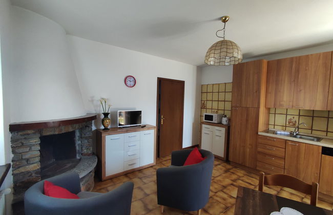 Apartamento de 2 quartos em Stazzona com piscina e jardim - Foto 6