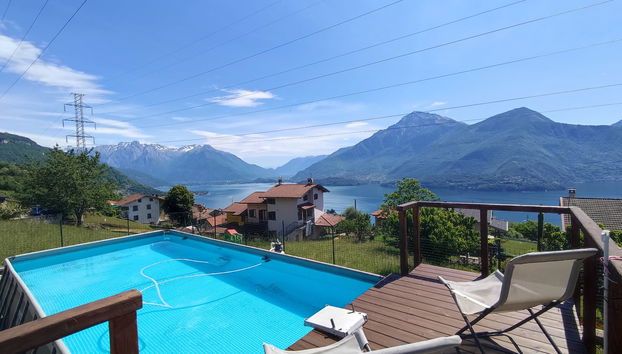 Apartamento de 2 quartos em Stazzona com piscina e jardim - Foto 2