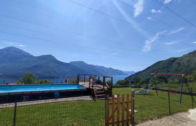 Apartamento de 2 quartos em Stazzona com piscina e jardim - Foto 21