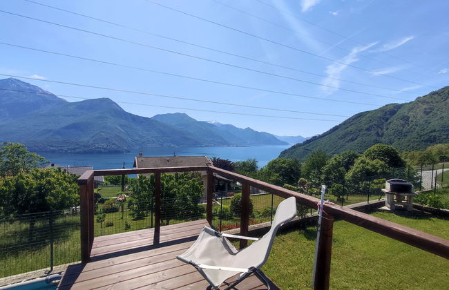 Apartamento de 2 quartos em Stazzona com piscina e jardim - Foto 5