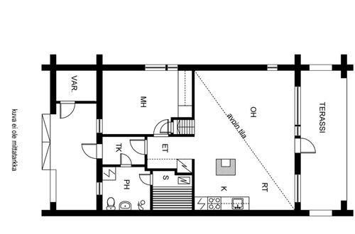 Foto 18 - Casa de 1 quarto em Salla com sauna