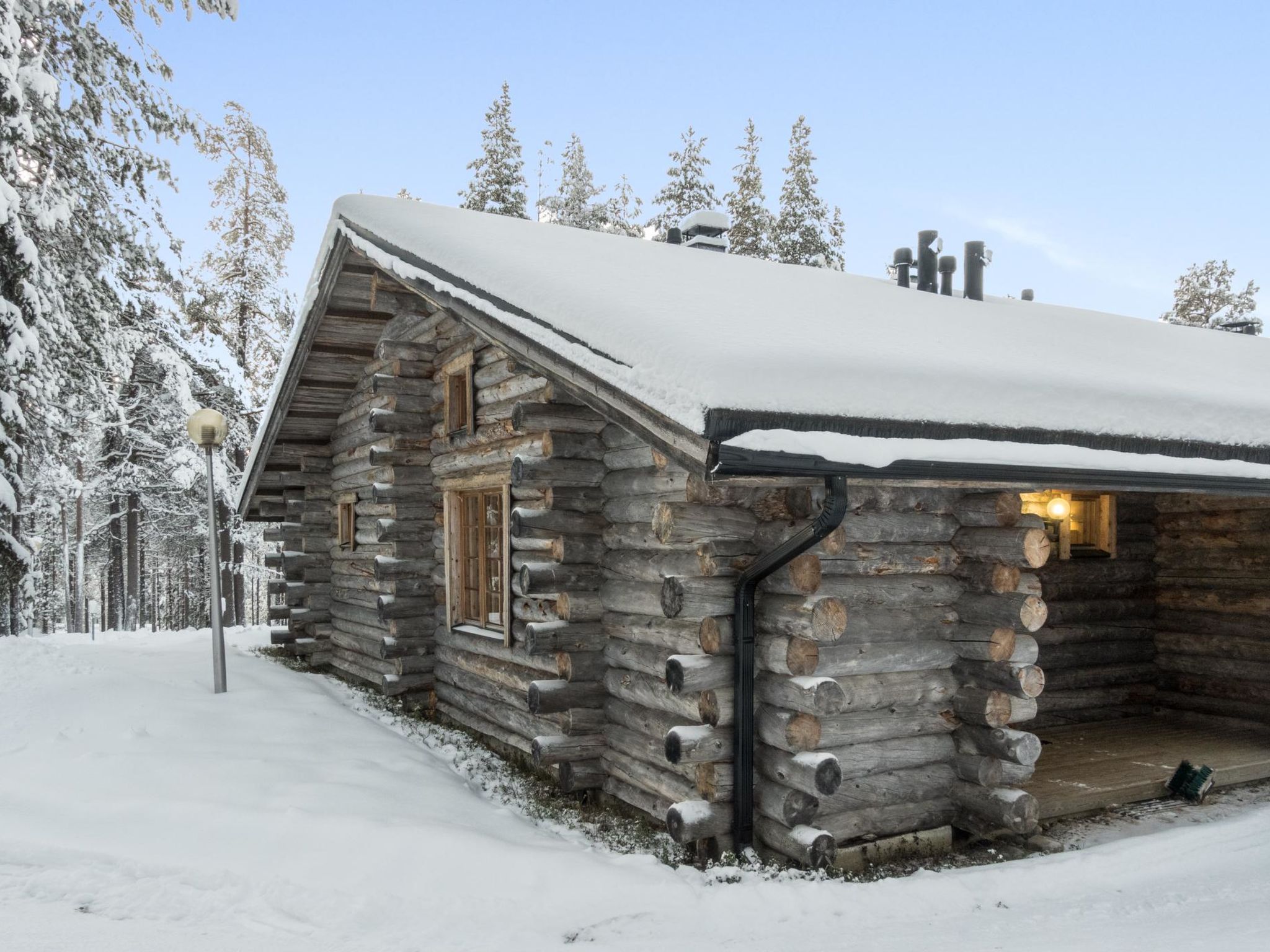 Foto 6 - Haus mit 1 Schlafzimmer in Salla mit sauna und blick auf die berge