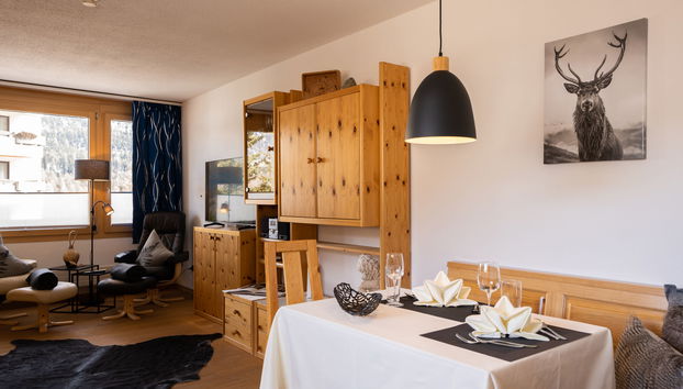 Apartment mit 1 Schlafzimmer in Sankt Moritz - Foto 3
