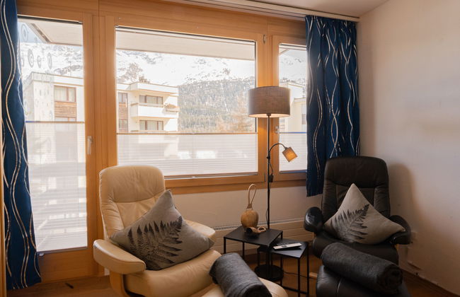Apartment mit 1 Schlafzimmer in Sankt Moritz - Foto 10