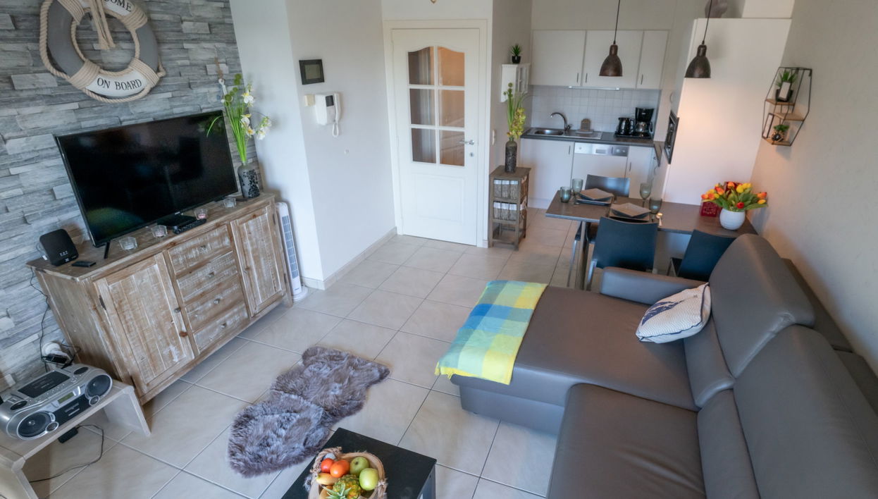 Apartamento de 1 quarto em De Haan com piscina - Foto 1