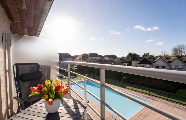 Apartamento de 1 quarto em De Haan com piscina - Foto 15