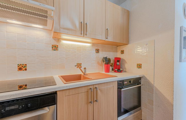 Apartamento de 1 quarto em Le Barcarès com piscina e terraço - Foto 15