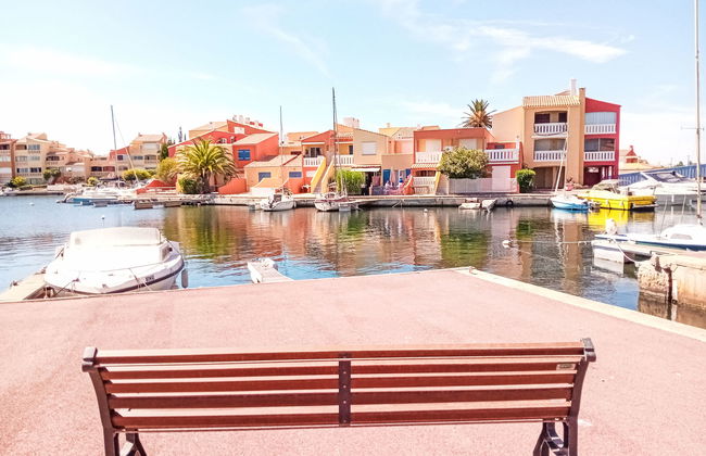Apartamento de 1 quarto em Le Barcarès com piscina e terraço - Foto 30