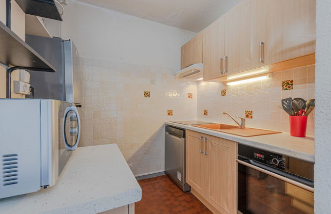 Apartamento de 1 quarto em Le Barcarès com piscina e terraço - Foto 14