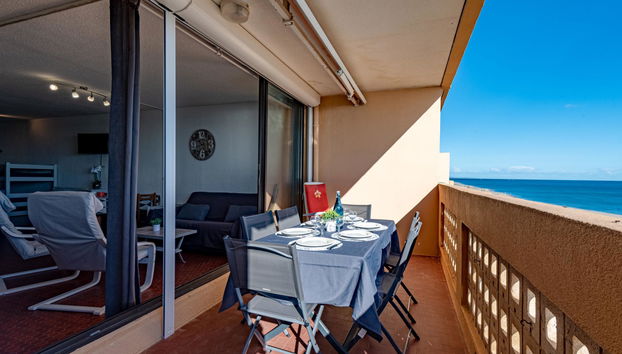 Apartamento de 1 quarto em Le Barcarès com piscina e terraço - Foto 5