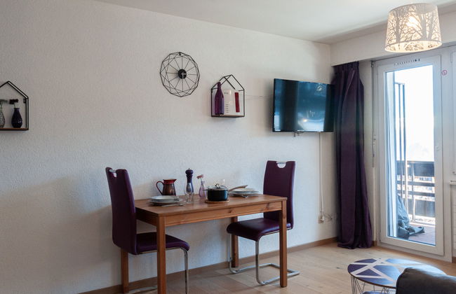 Apartamento de 1 quarto em Nendaz com terraço - Foto 1