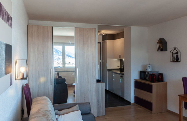 Apartamento de 1 quarto em Nendaz com terraço - Foto 5