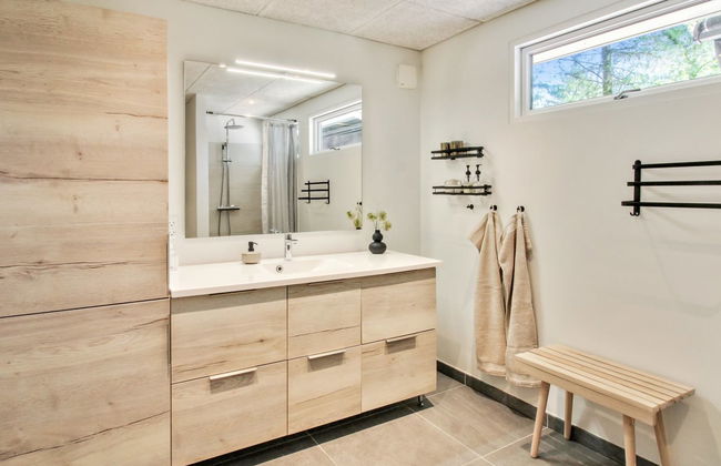 Casa con 3 camere da letto a Toftlund con terrazza e vasca idromassaggio - Foto 16