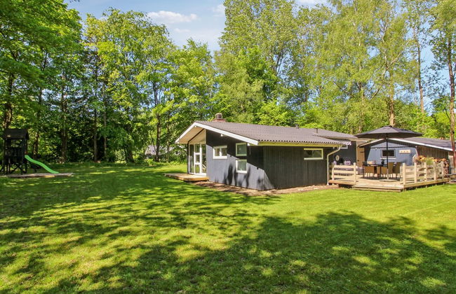 Casa con 3 camere da letto a Toftlund con terrazza e vasca idromassaggio - Foto 9