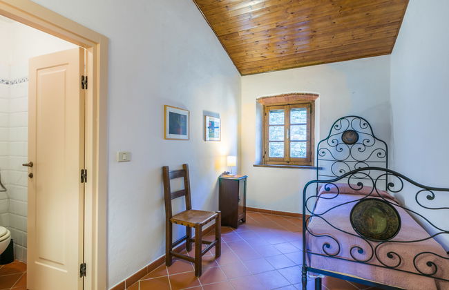 Casa de 5 quartos em Laterina Pergine Valdarno com piscina privada e jardim - Foto 37