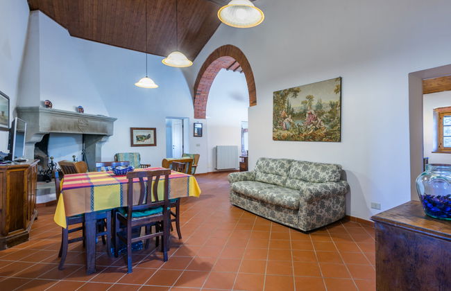 Casa de 5 quartos em Laterina Pergine Valdarno com piscina privada e jardim - Foto 9