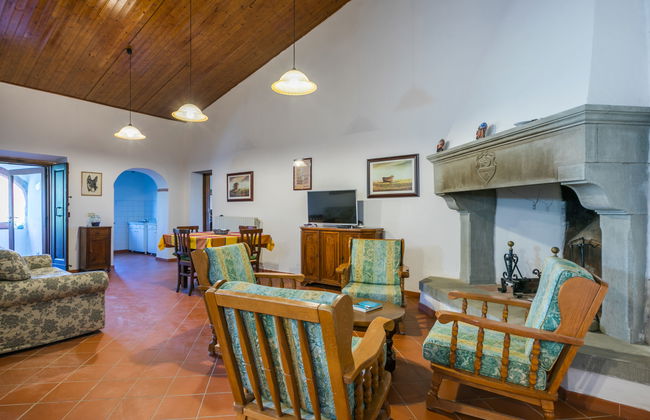 Casa de 5 quartos em Laterina Pergine Valdarno com piscina privada e jardim - Foto 4