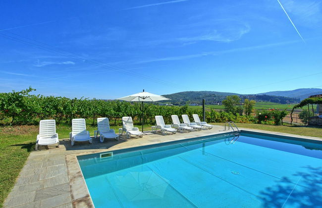 Casa de 5 quartos em Laterina Pergine Valdarno com piscina privada e jardim - Foto 44