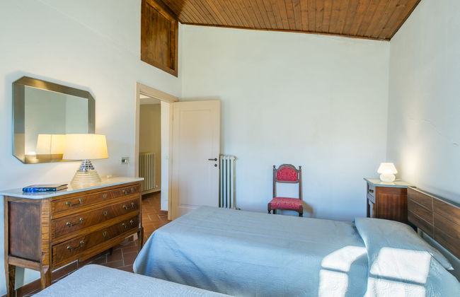 Casa de 5 quartos em Laterina Pergine Valdarno com piscina privada e jardim - Foto 34