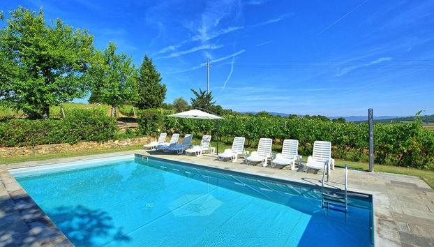 Casa de 5 quartos em Laterina Pergine Valdarno com piscina privada e jardim - Foto 3