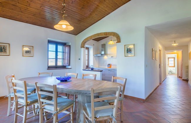 Casa de 5 quartos em Laterina Pergine Valdarno com piscina privada e jardim - Foto 5