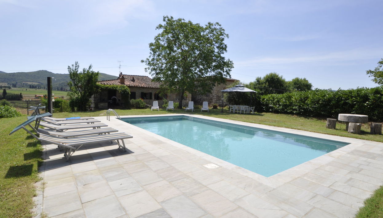 Casa de 5 quartos em Laterina Pergine Valdarno com piscina privada e jardim - Foto 1