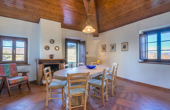 Casa de 5 quartos em Laterina Pergine Valdarno com piscina privada e jardim - Foto 12